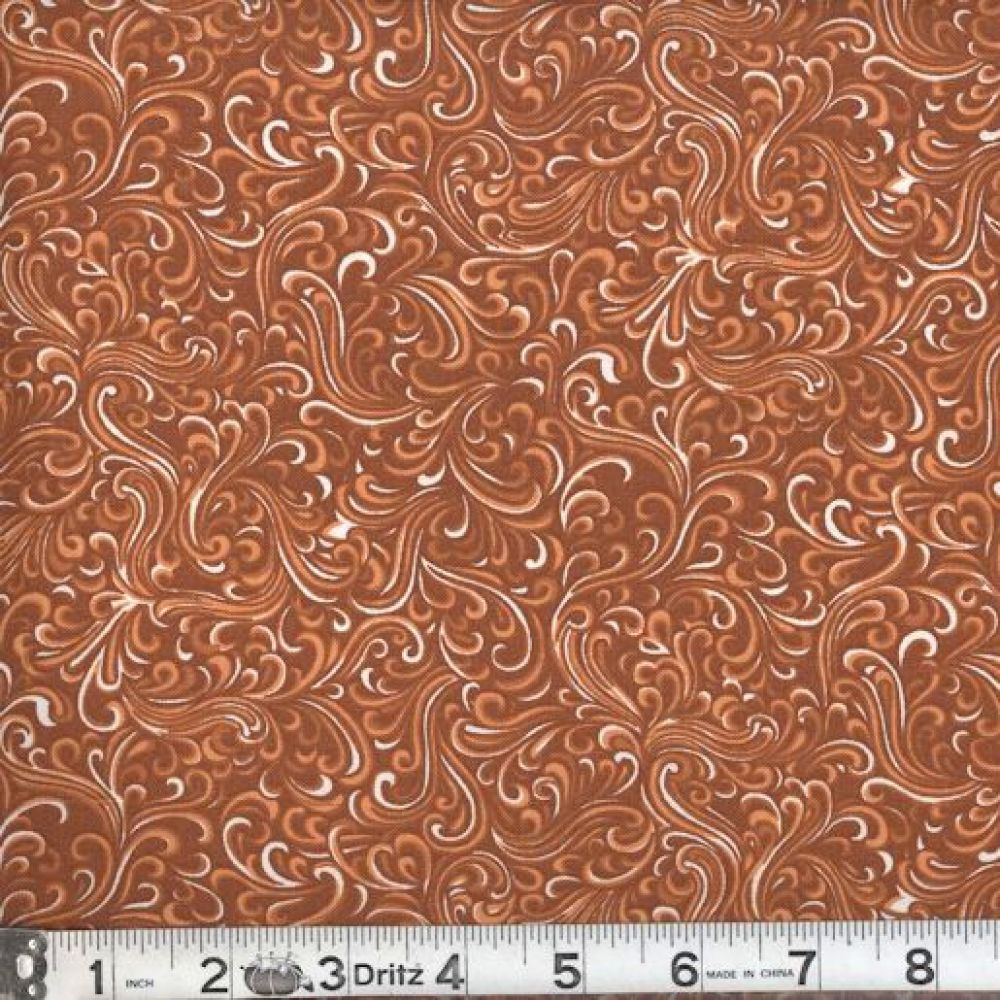Breezeway Rust Fabric from MDG by the Yard