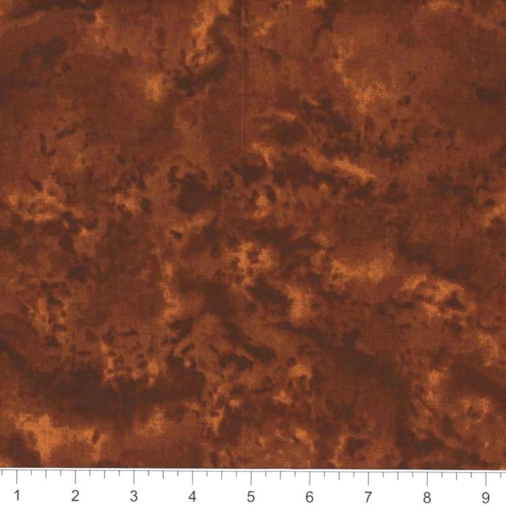 Smoothie in Rust Cotton Fabric by the Yard