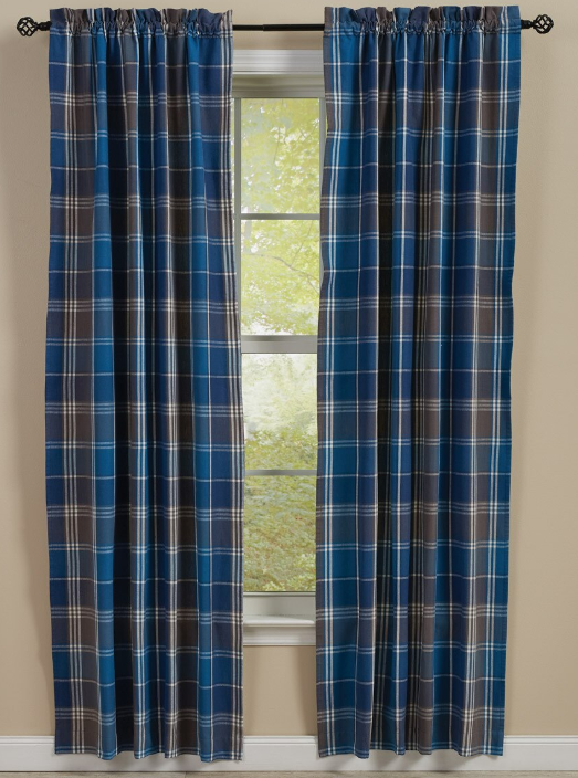 Rainy Lake Panel Curtains 72" x 84"