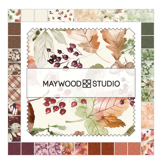 Maywood Studio Rustle 5" Cotton Fabric Squares - 42 Piece Pack