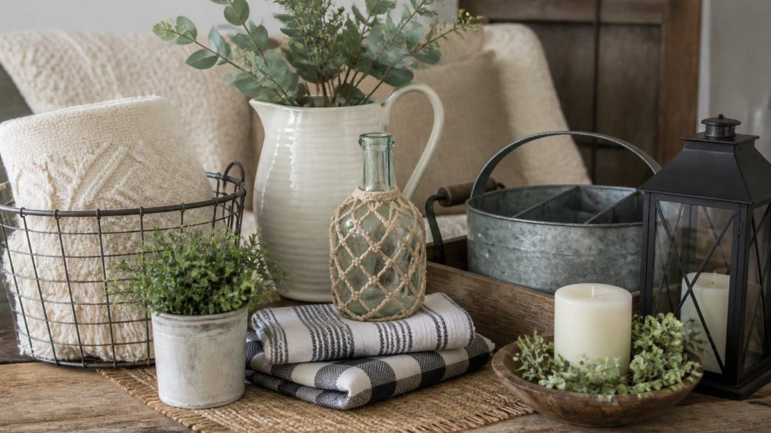 Farmhouse Decor for Beginners: 10 Easy Pieces
