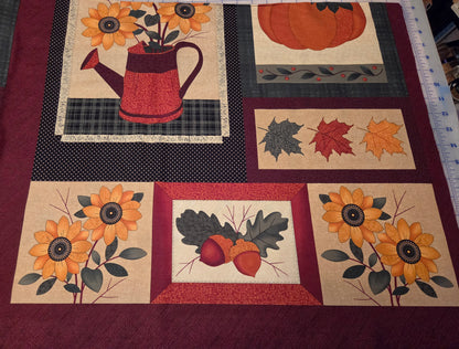 Harvest Song Autumn Fabric Panel