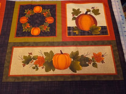 Harvest Berry Spice Multi Fabric Panel