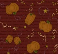 The Buggy Barn Pumpkin Pie Burgundy Fabric