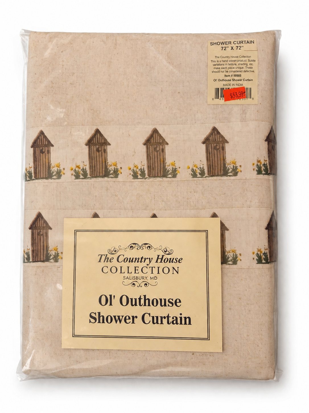 Ol' Outhouse Shower Curtain