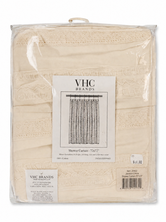 Jasmine Creme Shower Curtain