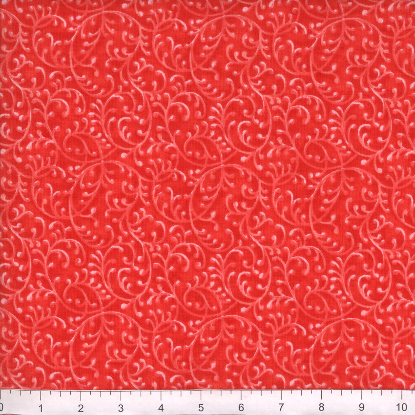 Freeway Poppy Red Fabric from MDG by the Yard