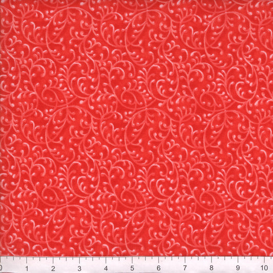 Freeway Poppy Red Fabric from MDG by the Yard
