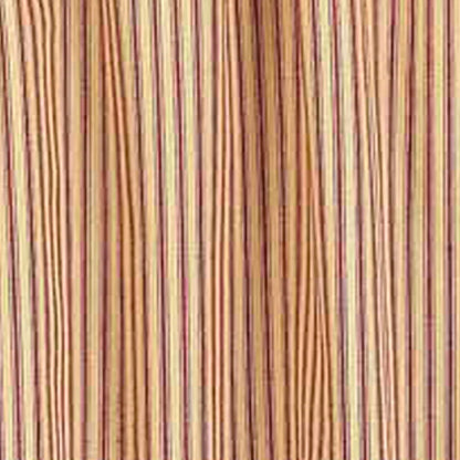 Barn Red Nutmeg York Ticking Swag close up ticking stripe detail rod pocket 2 inch header 2.5 inch cotton country window swag