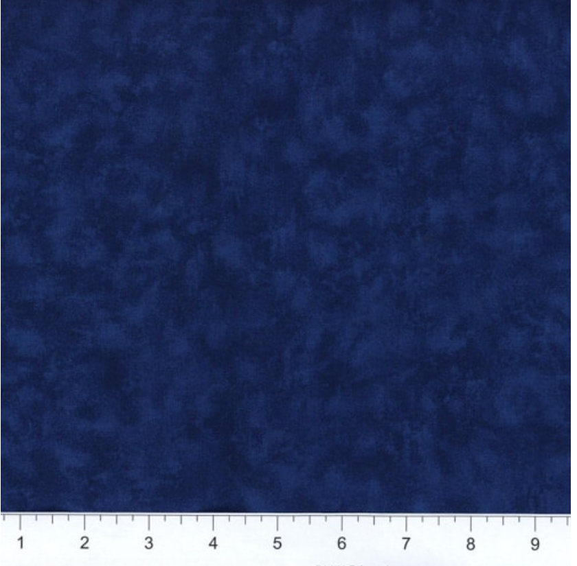Blended in Navy Cotton Fabric from MDG by the Yard