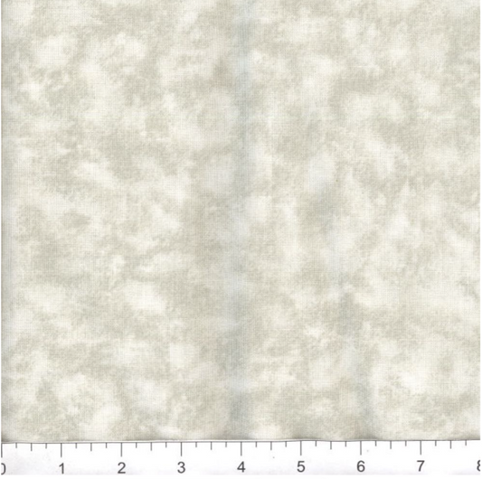 Blended in White Cotton Fabric from MDG by the Yard