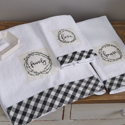 Bouquet of Grace Bathroom Set - Shower Curtain & 4 Towels