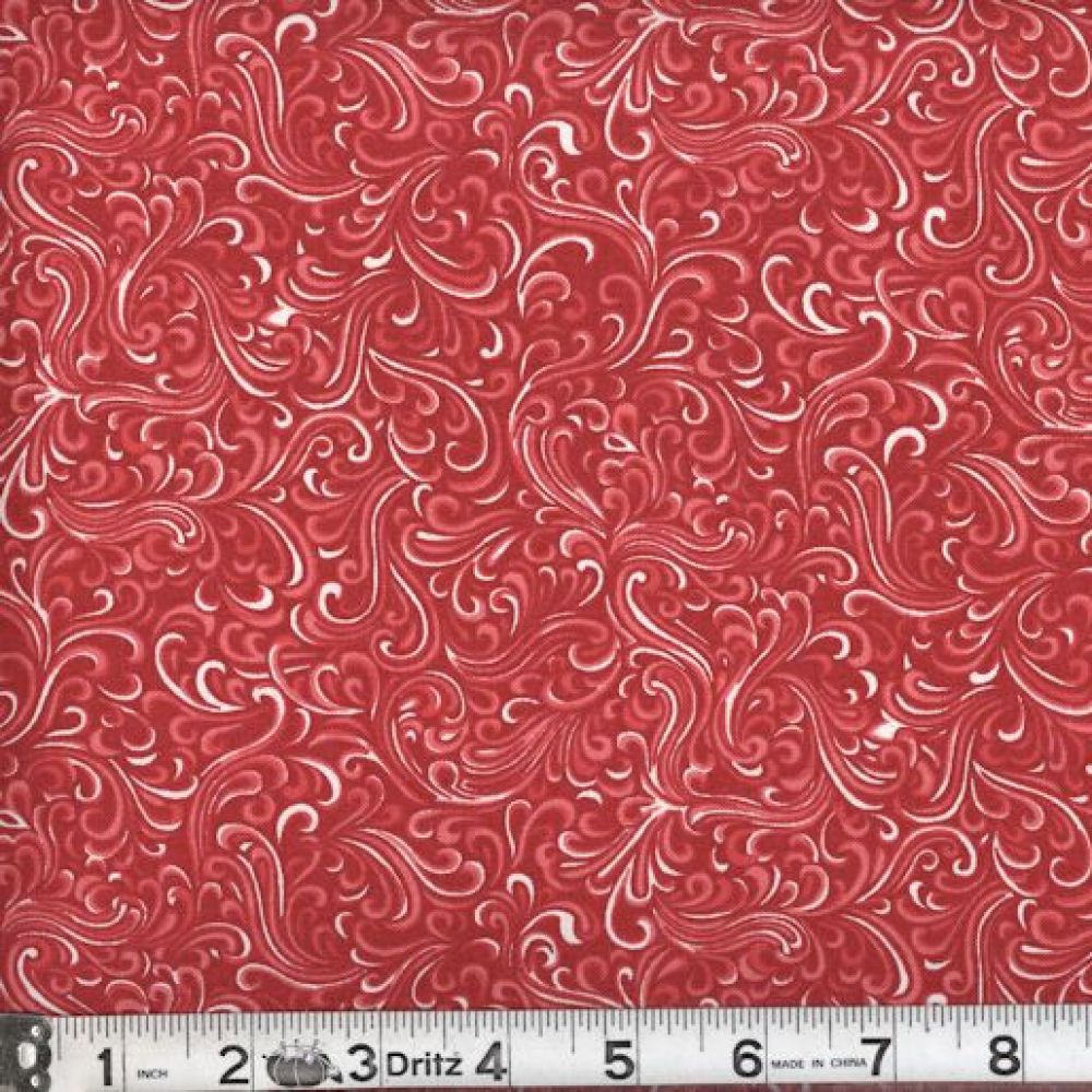 Breezeway Red Fabric from MDG by the Yard