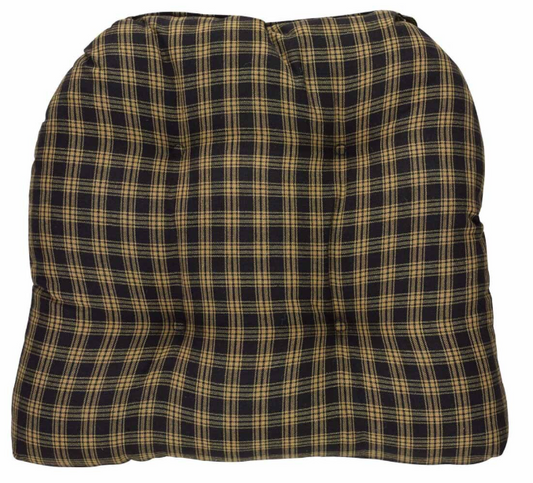 Sturbridge Black Chair Pad from Park Designs