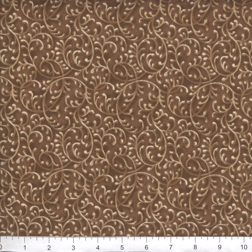 Freeway Brown Fabric from MDG by the Yard