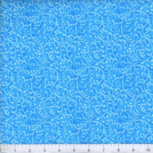 Freeway Turquoise Fabric from MDG by the Yard