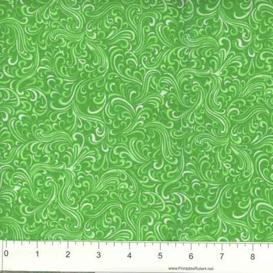 Breezeway Kelly Green Fabric from MDG by the Yard