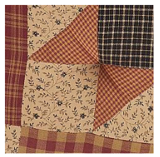 Maisie Vintage Check Chair Pad by VHC Brands