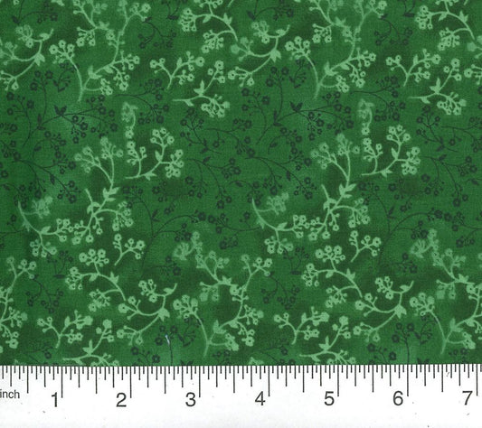 Razzle Dazzle in Hunter Cotton Fabric by the Yard