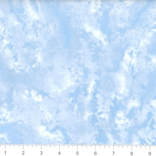 Smoothie in Light Blue Cotton Fabric by the Yard