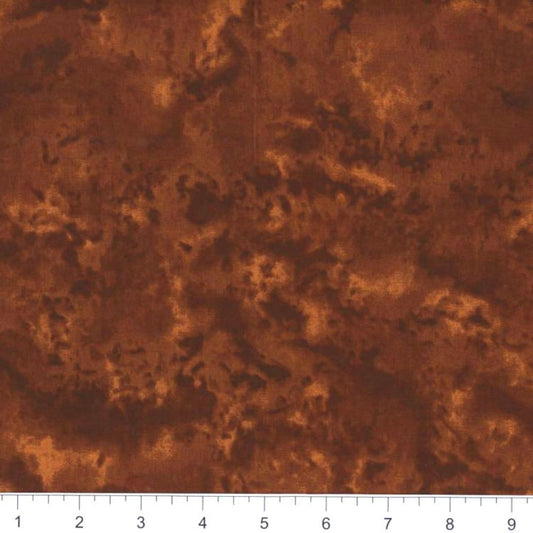 Smoothie in Rust Cotton Fabric by the Yard