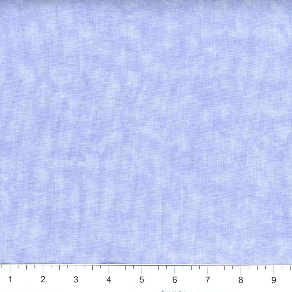Blended light blue tonal cotton quilting fabric by the yard