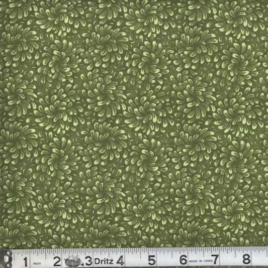 Petal Flow Sage Fabric from MDG by the Yard
