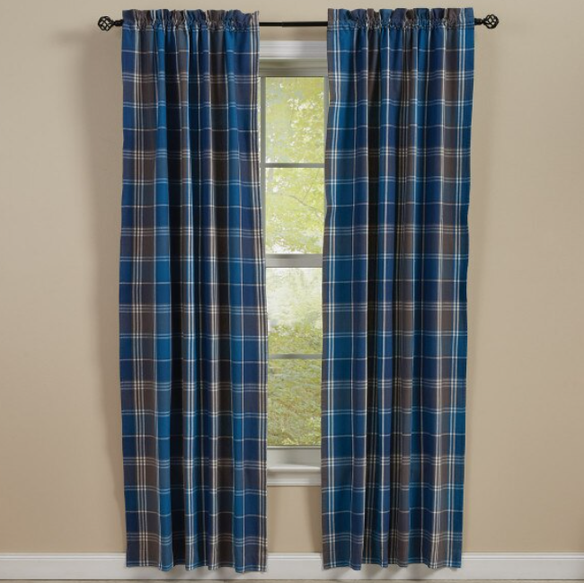 Rainy Lake Panel Curtains 72" x 84"
