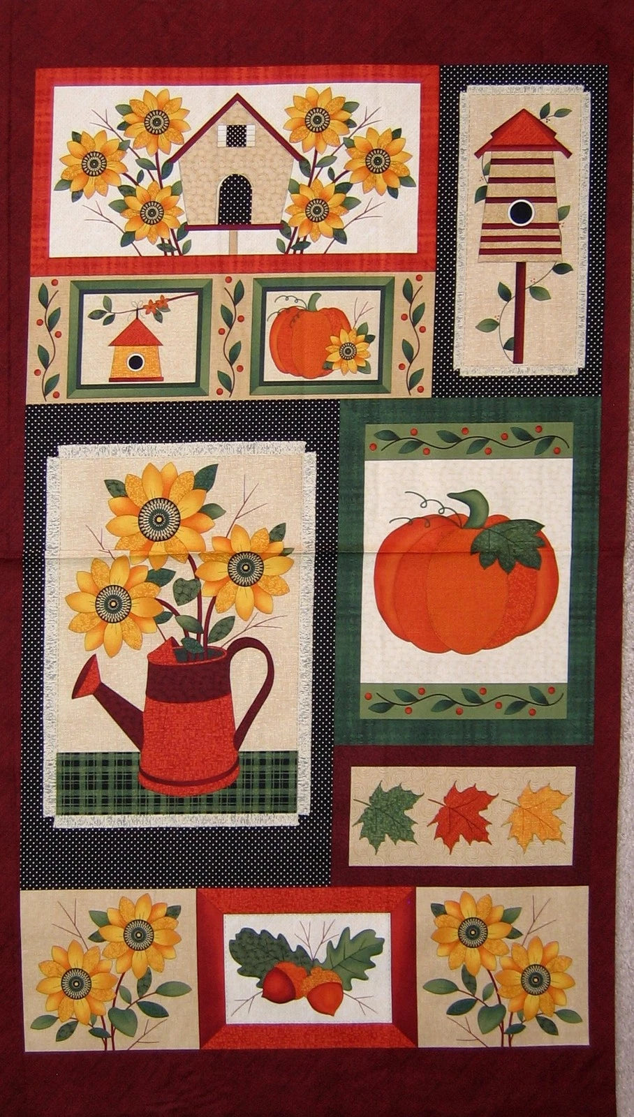 Harvest Song Autumn Fabric Panel