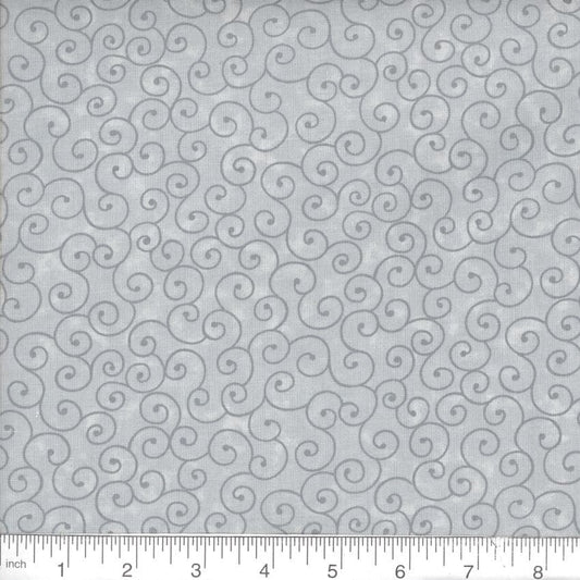 Tilt-A-Whirl Dove Gray from MDG Fabric by the Yard